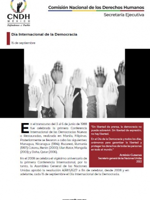 Día Internacional de la Democracia