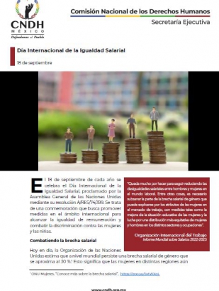 Día Internacional de la Igualdad Salarial
