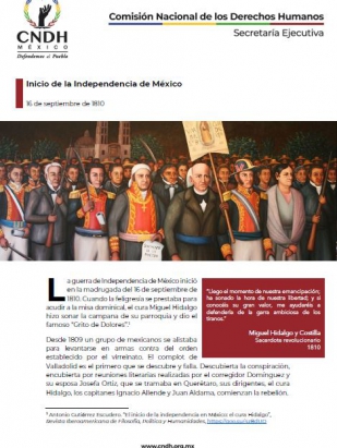 Inicio de la Independencia de México