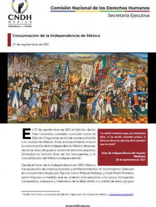 Consumación de la Independencia de México