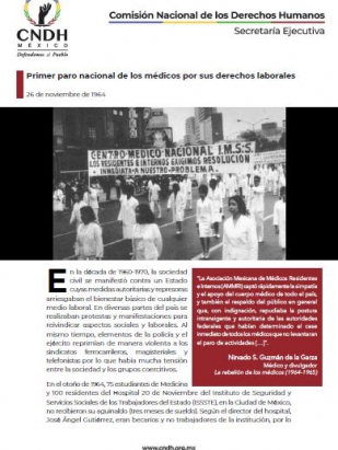 Primer paro nacional de los médicos por sus derechos laborales