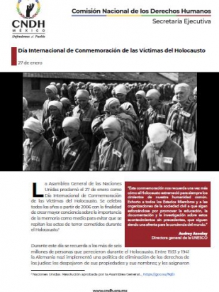 Día Internacional de Conmemoración de las Víctimas del Holocausto