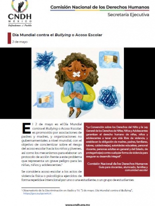 Día Mundial contra el Bullying o Acoso Escolar