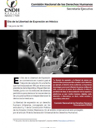 Día de la Libertad de Expresión en México