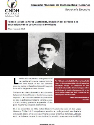 Fallece Rafael Ramírez Castañeda, impulsor del derecho a la educación y de la Escuela Rural Mexicana