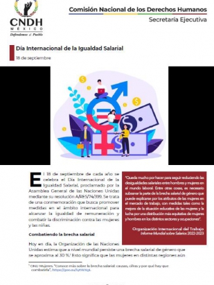 Día Internacional de la Igualdad Salarial