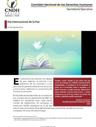 Día Internacional de la Paz