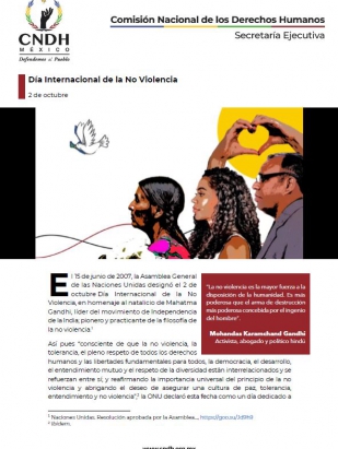 Día Internacional de la No Violencia