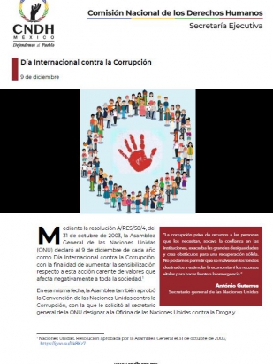 Día Internacional contra la Corrupción
