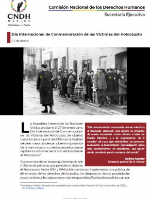 Día Internacional de Conmemoración de las Víctimas del Holocausto