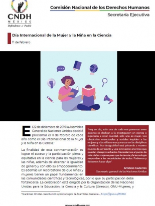 Día Internacional de la Mujer y la Niña en la Ciencia