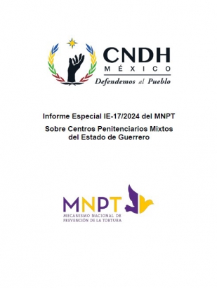 Informe Especial 17/2024 sobre centros de reinserción social mixtos en Guerrero.