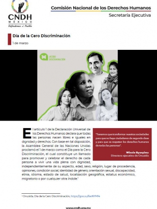Día de la Cero Discriminación