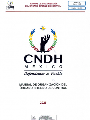 Manual de Organización del OIC 2025