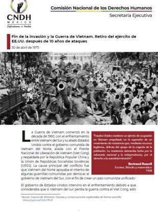 Fin de la invasión y la Guerra de Vietnam. Retiro del ejército de EE.UU. después de 10 años de ataques