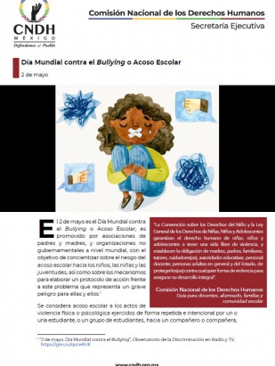 Día Mundial contra el Bullying o Acoso Escolar