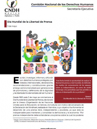 Día Mundial de la Libertad de Prensa