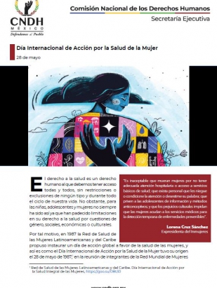 Día Internacional de Acción por la Salud de la Mujer