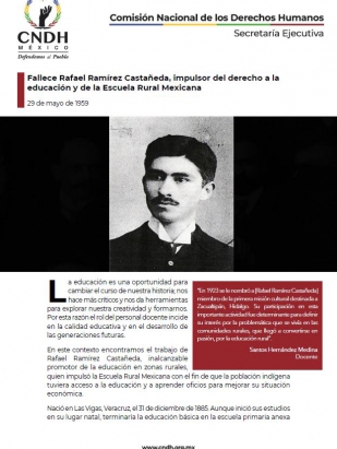 Fallece Rafael Ramírez Castañeda, impulsor del derecho a la educación y de la Escuela Rural Mexicana