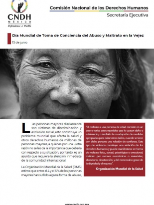 Día Mundial de Toma de Conciencia del Abuso y Maltrato en la Vejez
