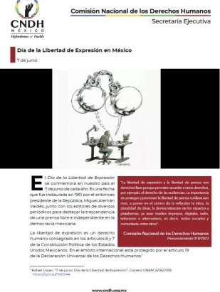Día de la Libertad de Expresión en México