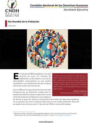 Día Mundial de la Población