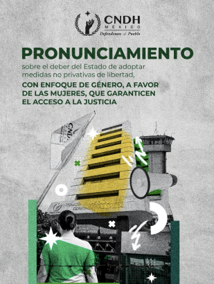 Pronunciamiento sobre el deber del Estado de adoptar medidas no privativas de libertad, con enfoque de género, a favor de las mujeres, que garanticen el acceso a la justicia.