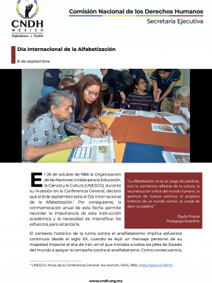 Día Internacional de la Alfabetización