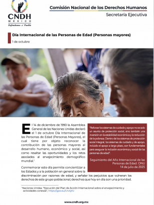 Día Internacional de las Personas de Edad (Personas mayores)
