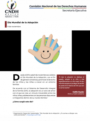 Día Mundial de la Adopción