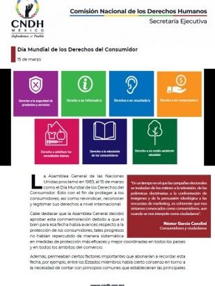 Día Mundial de los Derechos del Consumidor