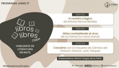 Libros, Libres CNDH. Hablemos de Literatura Infantil