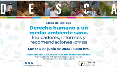 Mesa de diálogo: Derecho a un medio ambiente sano.