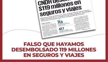 Falso que hayamos desembolsado 119 millones en seguros y viajes